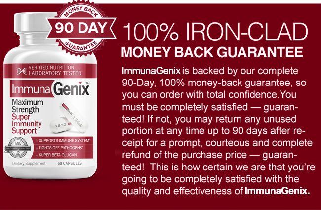 100% Iron-Clad Guarantee